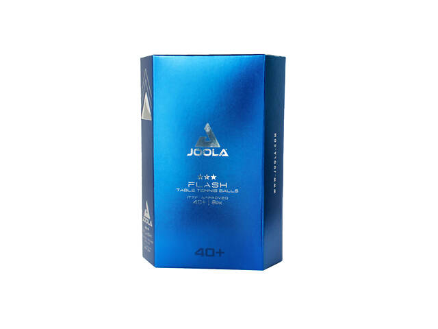 Мячи для настольного тенниса Joola Flash 40+ White 6 шт (40041) - Фото 2