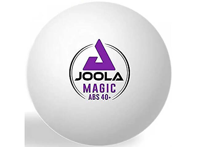 Мячи для настольного тенниса Joola Magic ABS 40+ White 72 шт (44216) - Фото 1