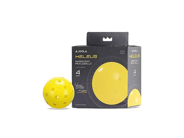 Мячи для пиклбола Joola Heleus 4 шт (18826) - Фото 2