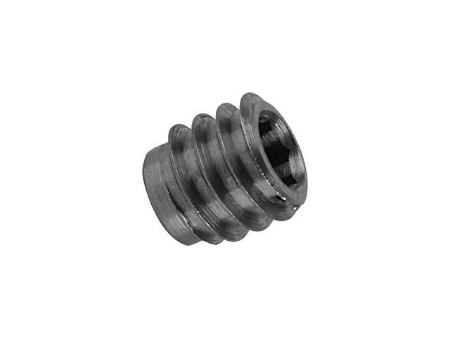 М6 12х15 сталь крок 1 під біту HX6 гайка врізна меблева без покриття (100 шт.) [3ME2000003ME601501] Metalvis - Фото 1