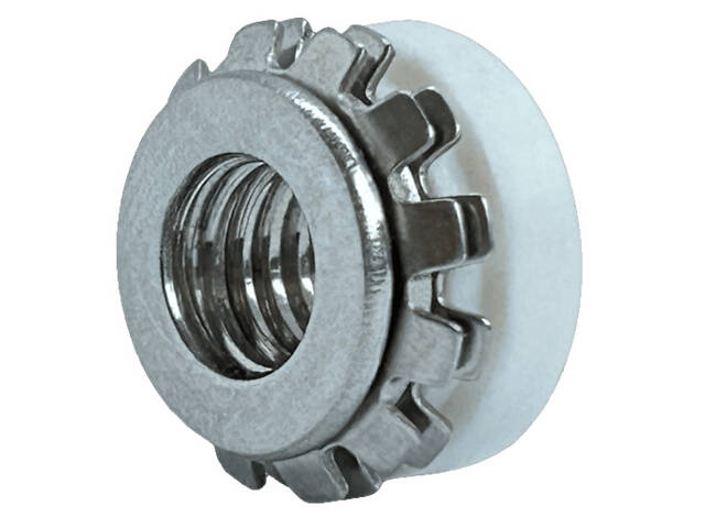 М6х6мм прижим 8,5мм 2 коронки гайка анкерна нержавіюча сталь, пластик [N920E0R00002SM0660] Metalvis - Фото 2