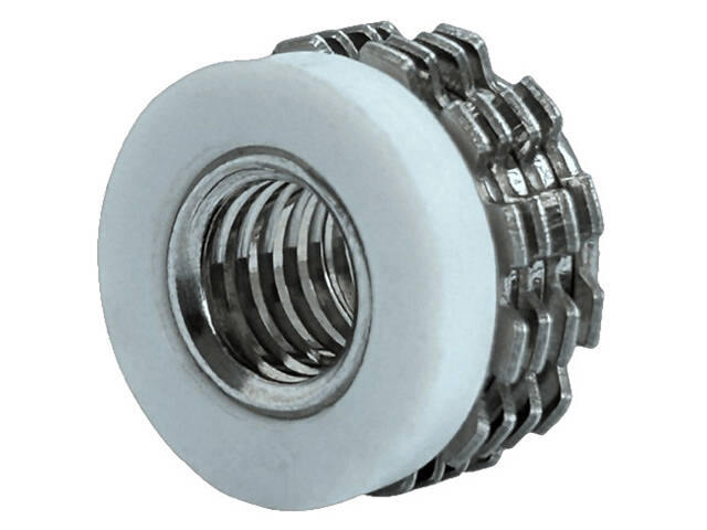 М6х8,5мм прижим 11мм 4 коронки гайка анкерна нержавіюча сталь, пластик [N920E0R00004SM0685] Metalvis - Фото 1