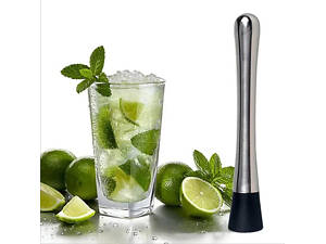 Мадлер товкушка пестик для коктейлів мохіто з нержавіючої сталі