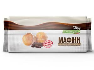 Мафины Power Pro Sugar Free с кремово-шоколадной начинкой 70г 20шт Power Pro (Style) (1089-4820231511443)