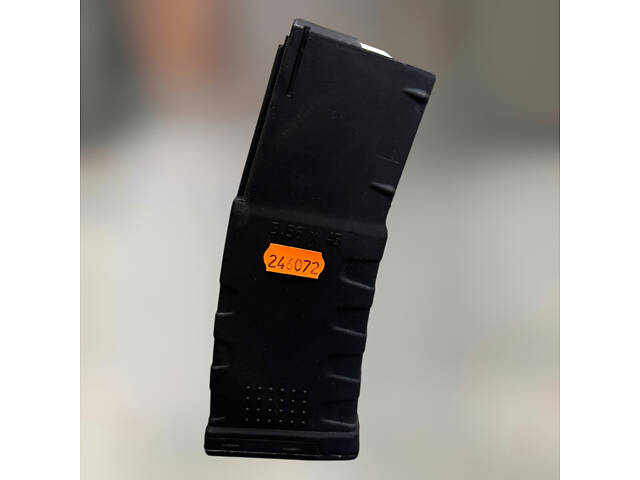 Магазин для AR15 5.56x45 NATO (.223 Remington), пластик, 30 патронов, цвет - Черный, Украина - Фото 1