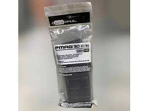 Магазин для AR15 Magpul на 30 патронов, цвет Чёрный, PMAG 30 GEN M3 AR/M4 5.56x45mm / .223 Remington (MAG557)
