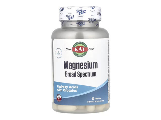 Magnesium Broad Spectrum - 60 tabs - Фото 1