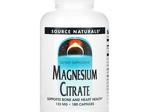 Magnesium Citrate 133mg - 180 caps