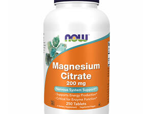 Magnesium Citrate 200mg - 250 tabs