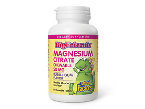 Magnesium Citrate 50mg - 60 tabs (Bubble Gum)