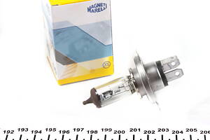 MAGNETI MARELLI 002555100000 Автолампа H4 12V 60/55W P43t Standard (H4 12V)