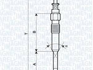 Magneti Marelli 062900039304. Свічка розжарення