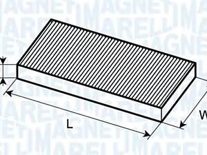 Magneti Marelli 350203061740. Фильтр воздуха внутреннего пространства