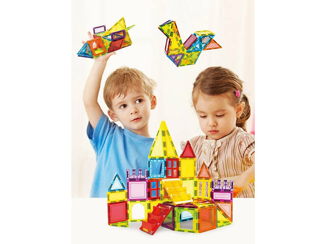 Magnetic Blocks Магнитный конструктор 110pcs D018 - Фото 9
