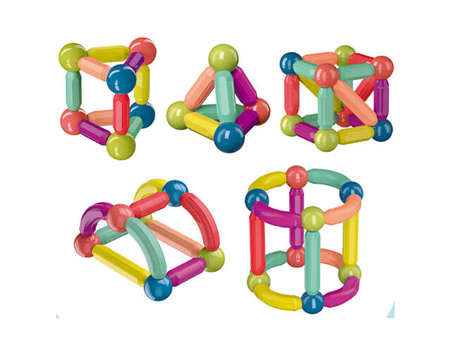 Magnetic Sticks Магнітний конструктор 36pcs - Фото 5