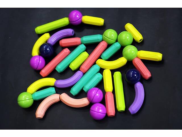 Magnetic Sticks Магнітний конструктор 36pcs - Фото 10