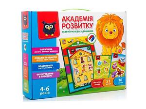 Магнітна гра з дошкою 'Властивості, Ознаки ' VT5412-03 VladiToys