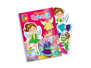Магнитная игра для детей 'Фея' в папке Vladi Toys VT3204-28 (укр)