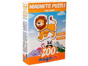 Магнитные пазлы Magdum 'Зоо' ML4031-18 EN