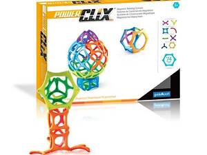 Магнітний конструктор Guidecraft PowerClix Organics, 74 деталі (G9432)