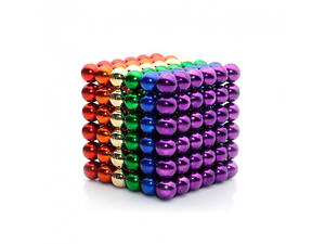 Магнитный конструктор Нео NeoCube Разноцветный, магнитная игрушка неокуб