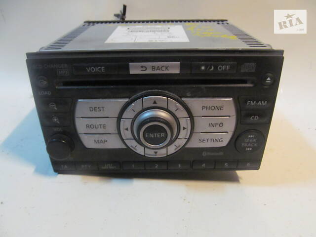 Магнитофон 6CD Nissan Qashqai (J10) 2007-2014 28185JG44A