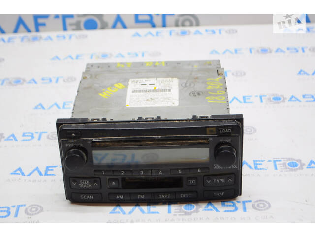 Магнитофон радио Toyota Highlander 01-07 JBL на зч