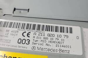 Магнітола/ автомагнітола/ радіо A2118201079 Mercedes E-Class W211/ S211