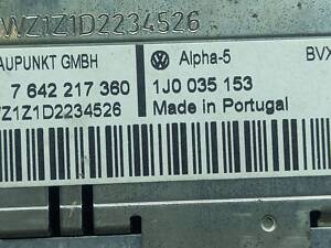 Магнітола alpha VW Polo Golf Passat Bora 1j0035153