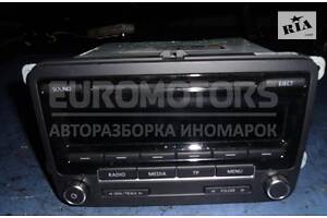 Магнитола штатная под диски CD, Radio VW Touran 2010-2015 1k00351