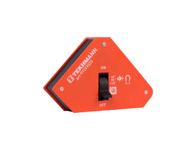 Магніт для зварювання Tekhmann Трикутний з положенням для зберігання 25кг (9100025) - Фото 2