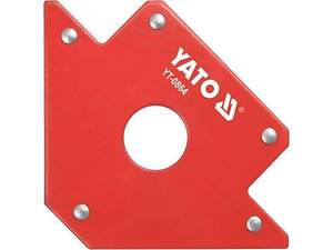 Магнітний струбцина фіксатор зварювання 102х155х17мм на 22,5кг YATO YT-0864