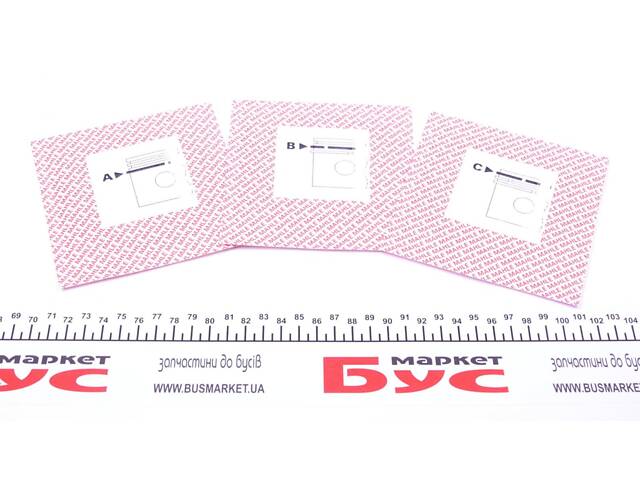 MAHLE 001 40 V0 Поршневые кольца MB Vito (M111) 2.0/2.2i 96-03 (89.90mm/STD) (1.5-1.75-3) - Фото 2