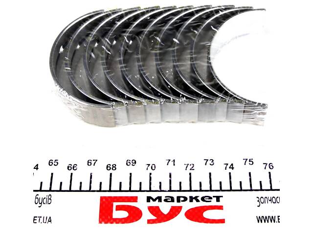 MAHLE 007 HS 18019 000 Вкладиші корінні Fiat Ducato 1.9D/TD/2.0/2.2 HDI (STD) - Фото 1