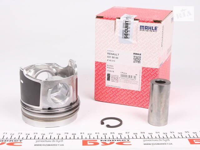 MAHLE 021 58 00 Поршень Renault Trafic 1.9dci 01- (80.00mm/STD)