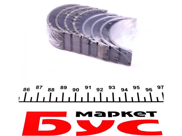 MAHLE 021 PS 20515 050 Вкладыши шатунные Renault Kangoo 1.5dci (+0.50) - Фото 3