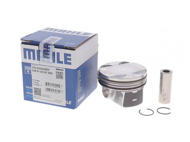 MAHLE 028 PI 00181 000 Поршень VW Caddy IV 1.4 TSI 15-20 (74.50mm/STD) - Фото 2
