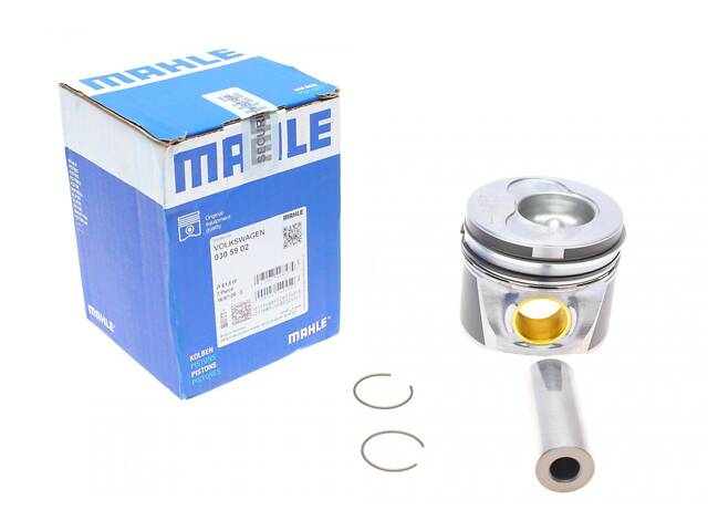 MAHLE 030 59 02 Поршень VW LT 2.5TDI (81.51mm/+0.5) (3-4-5 цилиндр) - Фото 1