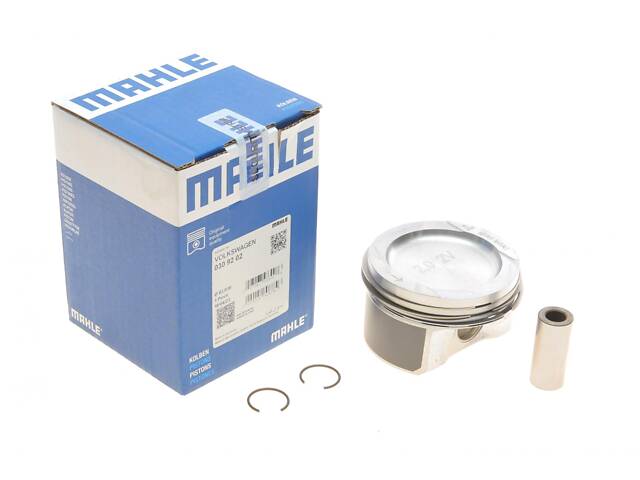MAHLE 030 92 02 Поршень VW Bora/Golf IV/Passat 2.0 00-05 (83.01mm/+0.5) - Фото 1