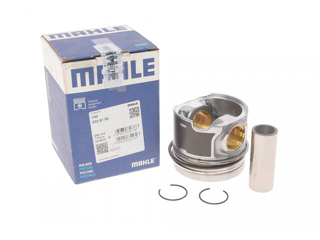 MAHLE 030 97 00 Поршень VW T5 2.5TDI (81.01mm/STD) (1-2 циліндр) - Фото 1