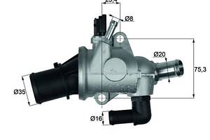 MAHLE TI 174 88 Термостат Alfa Romeo 156 02-06/GT 03-10 2.0JTS