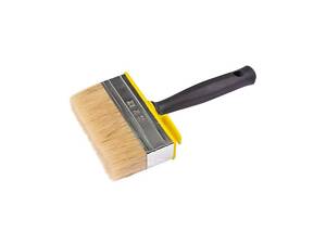 Макловиця MASTERTOOL 120х30х40 мм натуральна щетина з пластиковою ручкою 91-9612