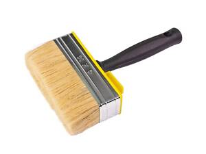 Макловиця MASTERTOOL 140х40х45 мм натуральна щетина з пластиковою ручкою 91-9614