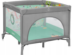 Манеж Lionelo MILLE PLUS GREY GREEN