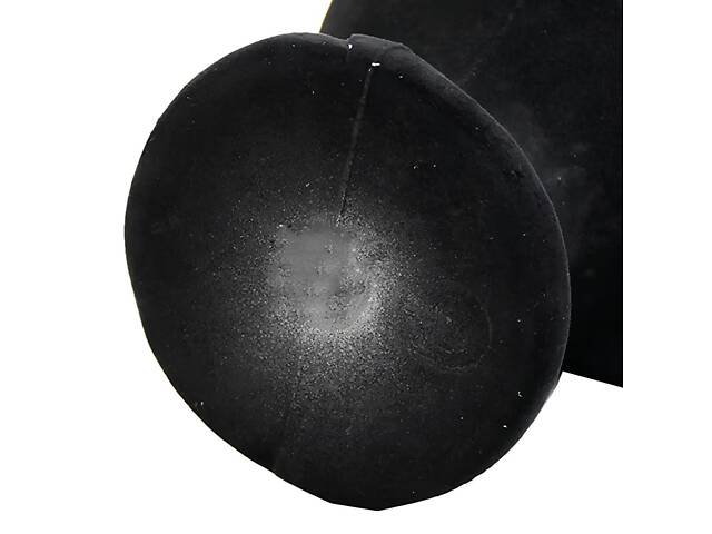 Манекени голови з пінопласту RESTEQ для шапок, перуків, окулярів, малювання Чорні 50см - Фото 5