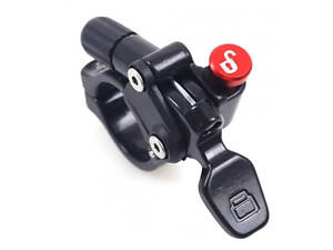 Манетка локаут, lock out для вилок чорний/червоний (03358)