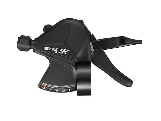 Манетка Shimano ALTUS SL-M2010, права, 9 шв, чорний (SHLR-052) - Фото 1