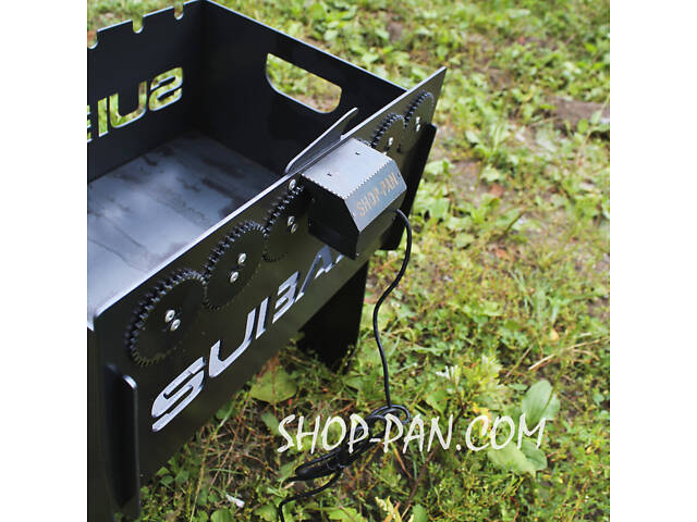 Мангал автоматичний на 8 шампурів із гравіюванням — найкращої атаману. - Фото 2