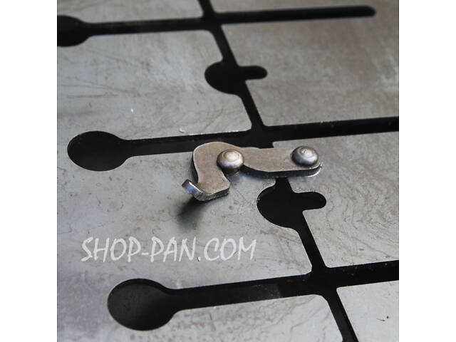 Мангал-валіза 2 мм на 10 шампурів, розкладна жаровня гриль - Фото 8