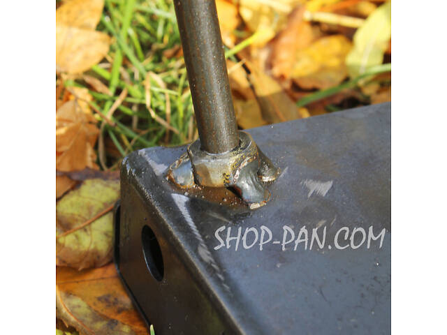 Мангал-валіза 3 мм на 6 шампурів, розкладна жаровня-гриль - Фото 7